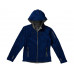 Куртка софтшел "Match" женская, темно-синий/серый с нанесением логотипа компании