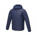 Мужская утепленная куртка Petalite из материалов, переработанных по стандарту GRS - Темно - синий с нанесением логотипа компании