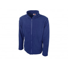 Куртка флисовая «Seattle» мужская, синий с нанесением логотипа компании