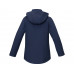 Notus женская утепленная куртка из софтшелла - Темно - синий с нанесением логотипа компании