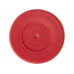 Термостакан Elwood из переработанной нержавеющей стали, 410 мл - Серебристый/Красный с нанесением логотипа компании