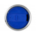 Термостакан Elwood из переработанной нержавеющей стали, 410 мл - Серебристый/Синий с нанесением логотипа компании