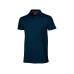 Рубашка поло "Advantage" мужская, темно-синий с нанесением логотипа компании