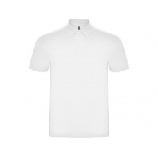 Рубашка поло "Austral" мужская, белый с нанесением логотипа компании