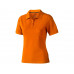 Calgary женская футболка-поло с коротким рукавом, оранжевый с нанесением логотипа компании