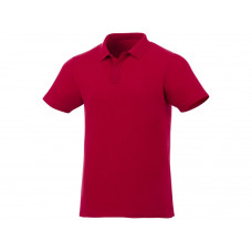 Рубашка поло Liberty мужская, красный с нанесением логотипа компании