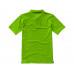 Calgary мужская футболка-поло с коротким рукавом, зеленое яблоко с нанесением логотипа компании