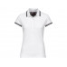 Рубашка поло "Erie" женская, белый с нанесением логотипа компании