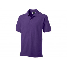 Рубашка поло "Boston" мужская, фиолетовый с нанесением логотипа компании