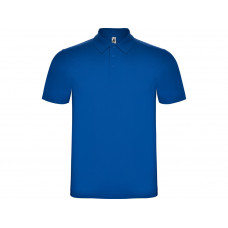 Рубашка поло "Austral" мужская, королевский синий с нанесением логотипа компании