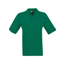 Рубашка поло "Boston" мужская, зеленый с нанесением логотипа компании