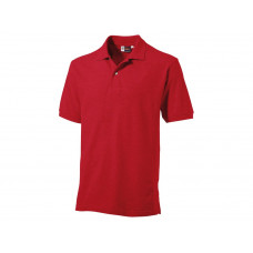 Рубашка поло "Boston" мужская, красный с нанесением логотипа компании