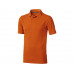 Calgary мужская футболка-поло с коротким рукавом, оранжевый с нанесением логотипа компании
