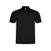 Рубашка поло "Austral" мужская, черный с нанесением логотипа компании