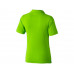 Calgary женская футболка-поло с коротким рукавом, зеленое яблоко с нанесением логотипа компании