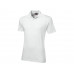 Рубашка поло "First N" мужская, белый с нанесением логотипа компании