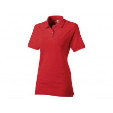 Рубашка поло "Boston" женская, красный с нанесением логотипа компании