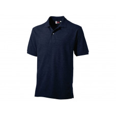 Рубашка поло "Boston" мужская, темно-синий с нанесением логотипа компании