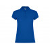 Рубашка поло "Star" женская, королевский синий с нанесением логотипа компании