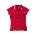 Рубашка поло "Erie" женская, красный с нанесением логотипа компании