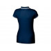 Рубашка поло "Erie" женская, темно-синий с нанесением логотипа компании