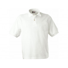 Рубашка поло "Boston" мужская, белый с нанесением логотипа компании