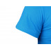 Рубашка поло "First" детская, голубой с нанесением логотипа компании