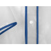 Дождевик "Providence", прозрачный/синий с чехлом с нанесением логотипа компании