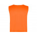 Спортивная безрукавка "Ajax", неоновый оранжевый с нанесением логотипа компании