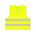 Жилет со светоотражателями "Неон", неоновый желтый с нанесением логотипа компании
