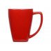 Кружка Айседора 260мл, красный с нанесением логотипа компании