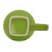 Кружка Айседора 260мл, зеленое яблоко с нанесением логотипа компании