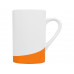 Кружка «Мерсер» 320мл, оранжевый с нанесением логотипа компании