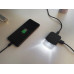 USB хаб «Mini iLO Hub», черный с нанесением логотипа компании