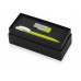 Подарочный набор Uma Memory с ручкой и флешкой, зеленое яблоко с нанесением логотипа компании