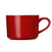 Чайная пара прямой формы Phyto, 250мл, красный с нанесением логотипа компании