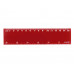 Набор канцелярский "Хелла", красный с нанесением логотипа компании