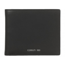 Кошелек для кредитных карт Zoom Black. Cerruti 1881 с нанесением логотипа компании
