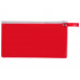 Пенал "Веста", красный с нанесением логотипа компании