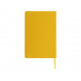Блокнот Spectrum A5, желтый с нанесением логотипа компании