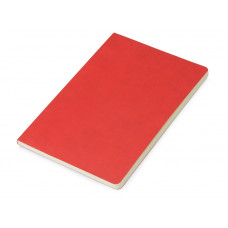 Блокнот «Wispy» линованный в мягкой обложке, красный (P)