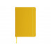 Блокнот Spectrum A5, желтый с нанесением логотипа компании