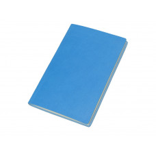 Блокнот А6 Riner, голубой с нанесением логотипа компании