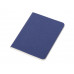 Блокнот A6 Stitch, синий с нанесением логотипа компании