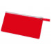 Пенал "Веста", красный с нанесением логотипа компании