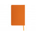 Блокнот Spectrum A5, оранжевый с нанесением логотипа компании