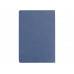 Блокнот «Wispy» линованный в мягкой обложке, темно-синий с нанесением логотипа компании