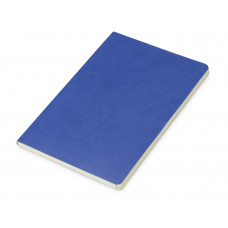 Блокнот «Wispy» линованный в мягкой обложке, синий (Р)