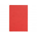 Блокнот «Wispy» линованный в мягкой обложке, красный (P) с нанесением логотипа компании