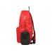 Рюкзак «Fold-it» складной, красный с нанесением логотипа компании